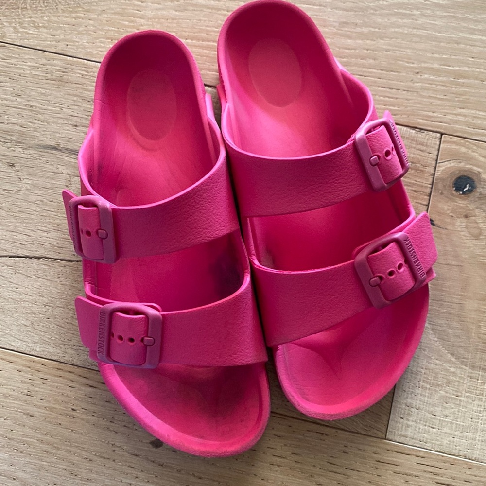Pink Birkenstocks for girls